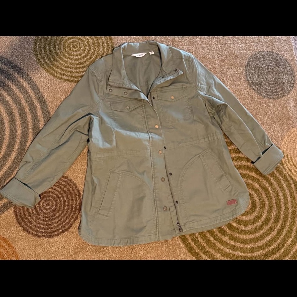 Women's Green Utility Jacket